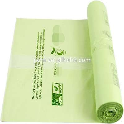 biodegradable plastic bags from biodegradable raw material